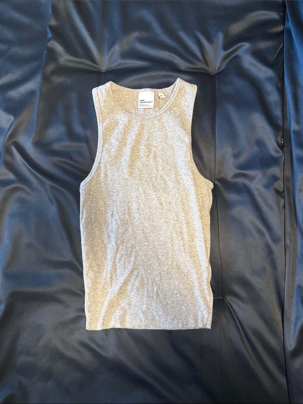 Aritiza TNA Kids Gray Heather Athletic Tank Top